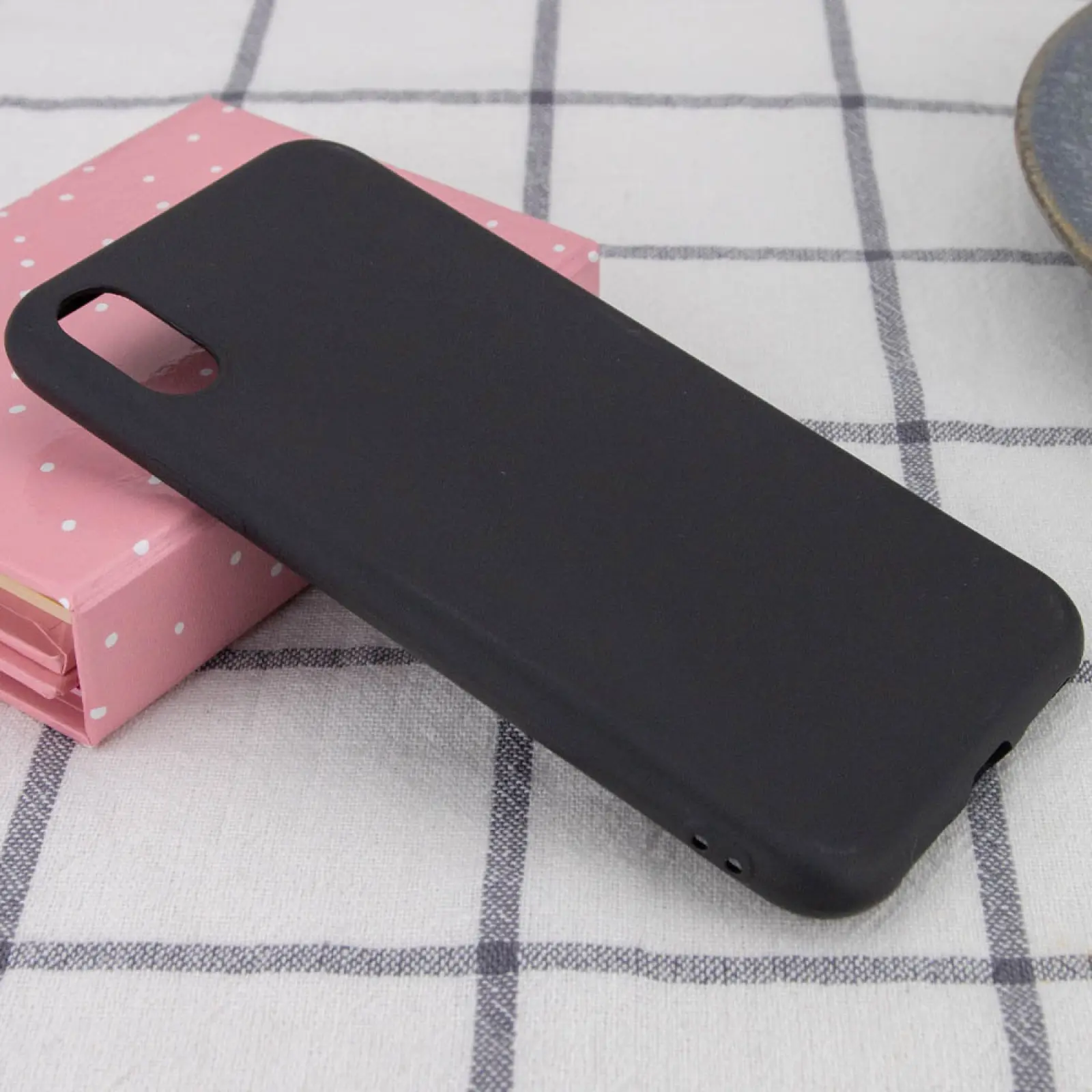 Чехол TPU Epik Black для Apple iPhone X / XS (5.8"), Черный 1, TPU, купить оптом с доставкой