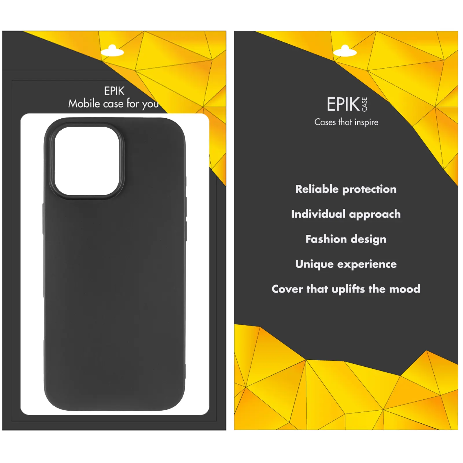 Чехол TPU Epik Black для Apple iPhone 12 Pro Max (6.7"), Черный 2, TPU, купить оптом с доставкой