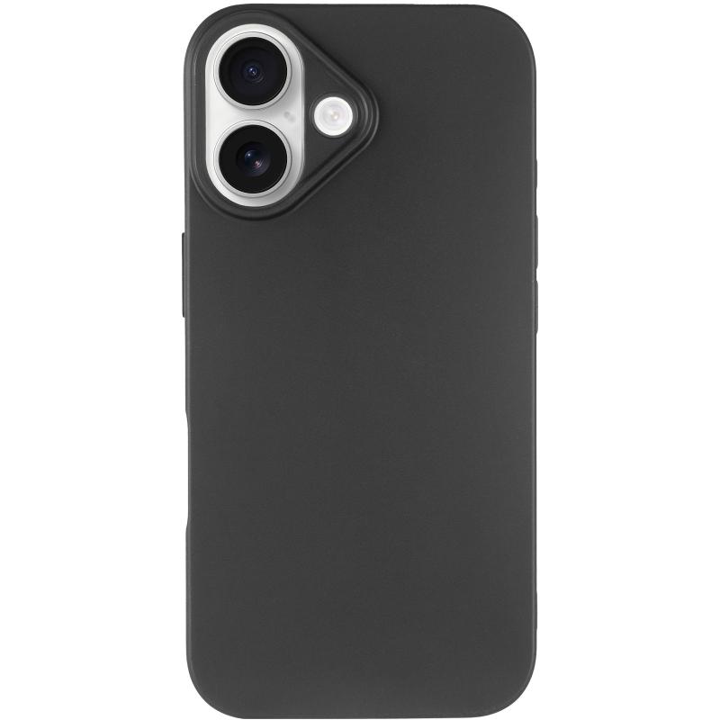 Тонкий силиконовый чехол TPU Epik Black для Apple iPhone 16 Plus (6.7) | на картинке №2