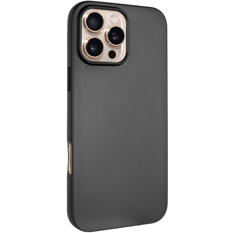 Тонкий силиконовый чехол TPU Epik Black для Apple iPhone 16 Pro Max (6.9) | на картинке №1