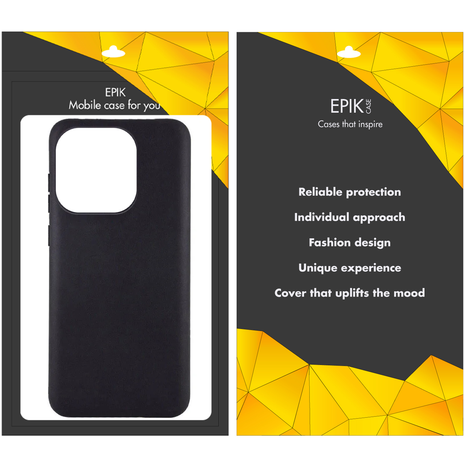 Чохол TPU Epik Black для ZTE Nubia V60 Design, Чорний 1, TPU, купити оптом з доставкою