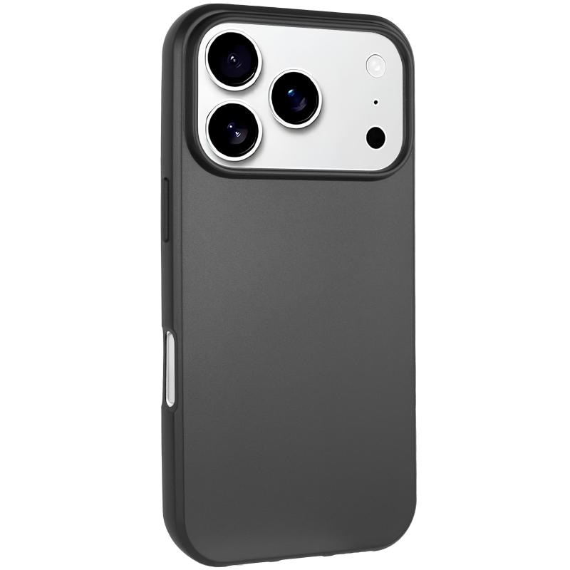 Тонкий силиконовый чехол TPU Epik Black для Apple iPhone 17 Pro (6.3) | на картинке №1