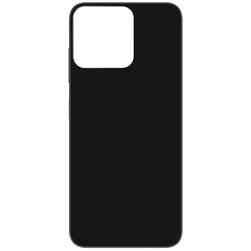 Тонкий силиконовый чехол TPU Epik Black для ZTE Nubia V70 Desing | на картинке №1
