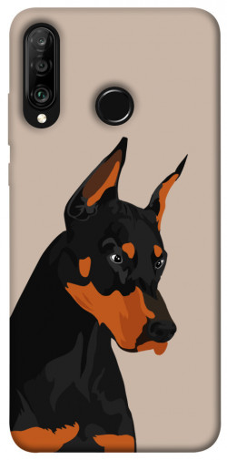 Чохол itsPrint Doberman для Huawei P30 lite