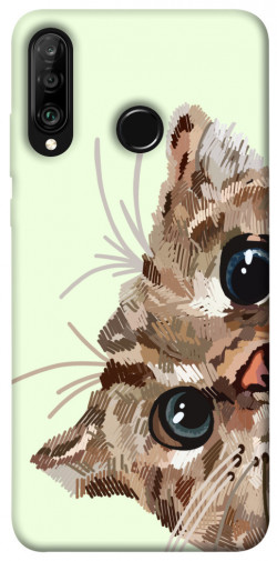 Чохол itsPrint Cat muzzle для Huawei P30 lite