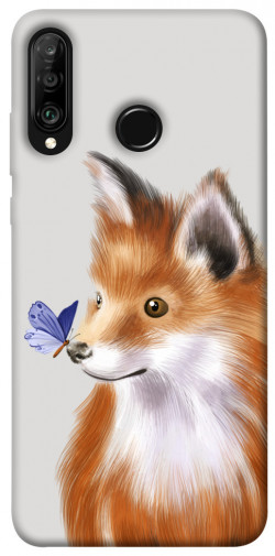 Чохол itsPrint Funny fox для Huawei P30 lite