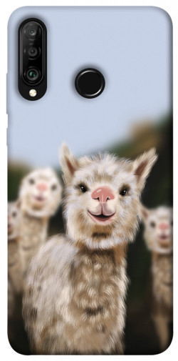 Чехол itsPrint Funny llamas для Huawei P30 lite