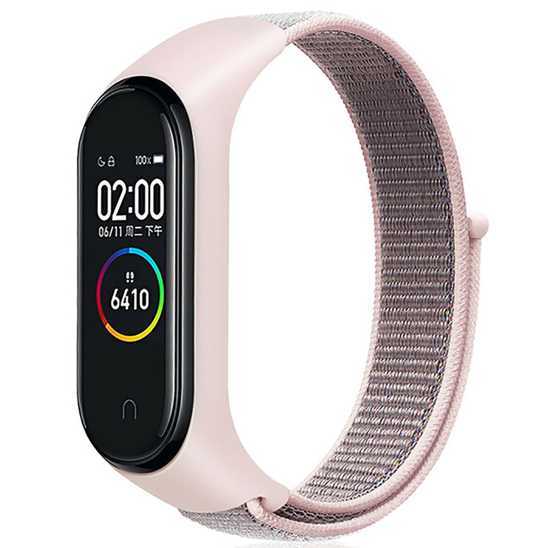 Ремінець Nylon для Xiaomi Mi Band 3/4/5/6/7 на малюнкі №1