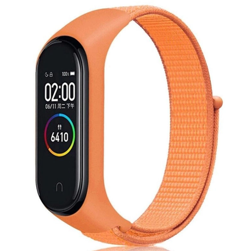 Ремінець Nylon для Xiaomi Mi Band 3/4/5/6/7 на малюнкі №1