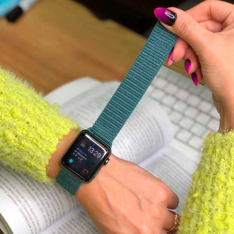 Ремінець Nylon для Apple Watch 42(ser.1-3)/44/45/46/49mm на малюнкі №2