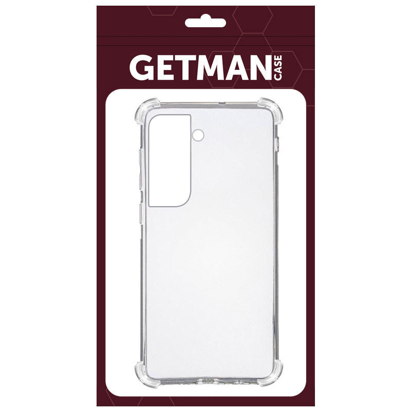 TPU чохол GETMAN Ease logo для Samsung Galaxy S21+ | Посилені кути з амортизацією дивитися фото №2