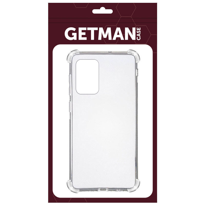 TPU чехол GETMAN Ease logo усиленные углы для Samsung Galaxy A52 4G / A52 5G / A52s, Бесцветный (прозрачный) 2, TPU, купить оптом с доставкой