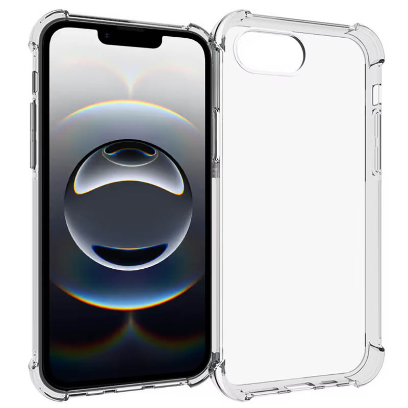 TPU чохол GETMAN Ease logo для Apple iPhone 16e (6.1) | Посилені кути з амортизацією на малюнкі №1