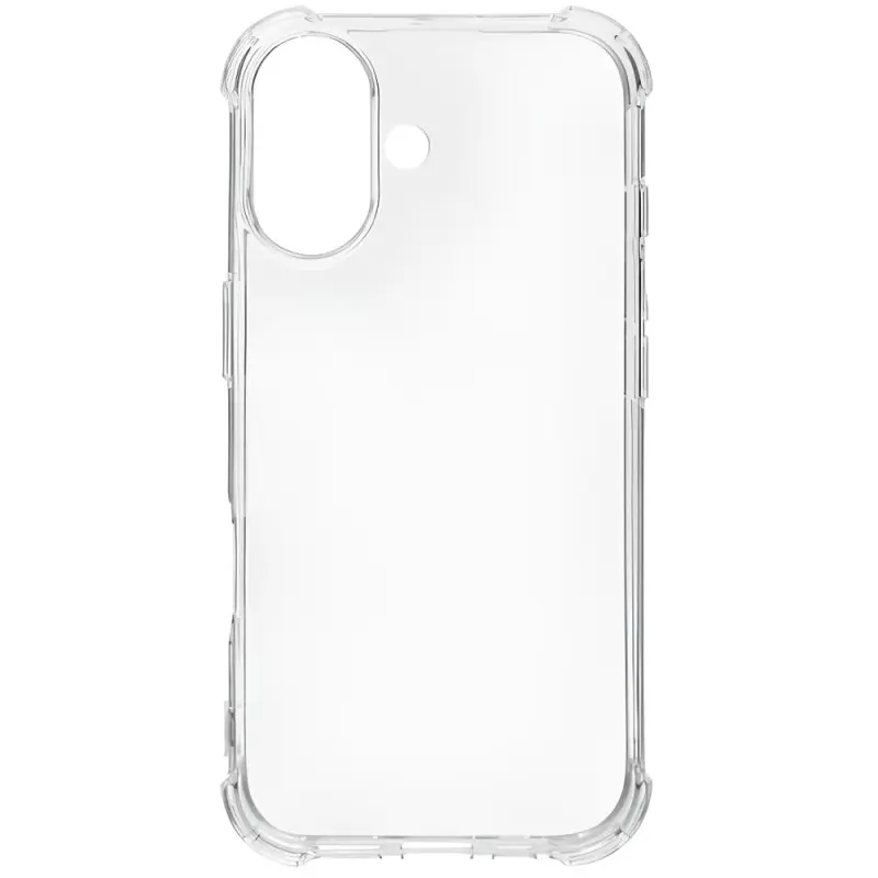 TPU чехол GETMAN Ease logo усиленные углы для Apple iPhone 17 (6.3"), Бесцветный (прозрачный) 1, TPU, купить оптом с доставкой