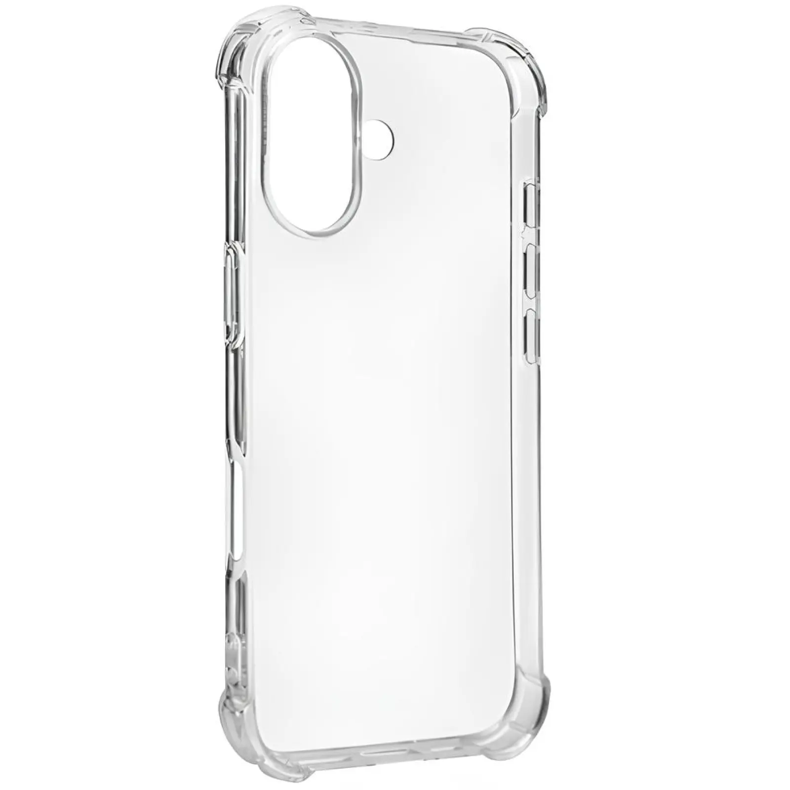 TPU чехол GETMAN Ease logo усиленные углы для Apple iPhone 17 (6.3"), Бесцветный (прозрачный), TPU, купить оптом с доставкой