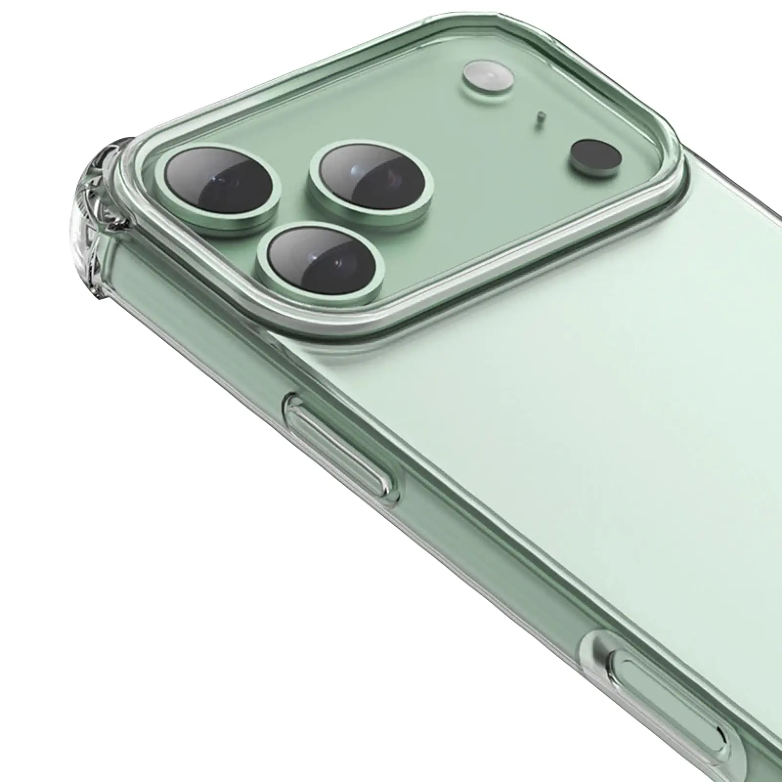 TPU чехол GETMAN Ease logo усиленные углы для Apple iPhone 17 Pro Max (6.9"), Бесцветный (прозрачный) 5, TPU, купить оптом с доставкой