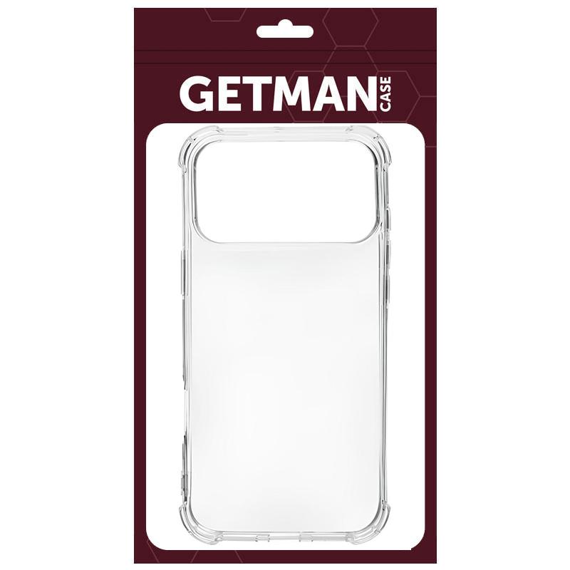 TPU чехол GETMAN Ease logo для Apple iPhone 17 Pro Max (6.9) | Усиленные углы с амортизацией на картинке №8