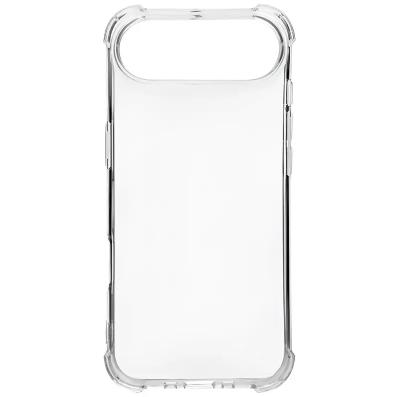 TPU чехол GETMAN Ease logo усиленные углы для Apple iPhone 17 Air (6.5"), Бесцветный (прозрачный) 1, TPU, купить оптом с доставкой