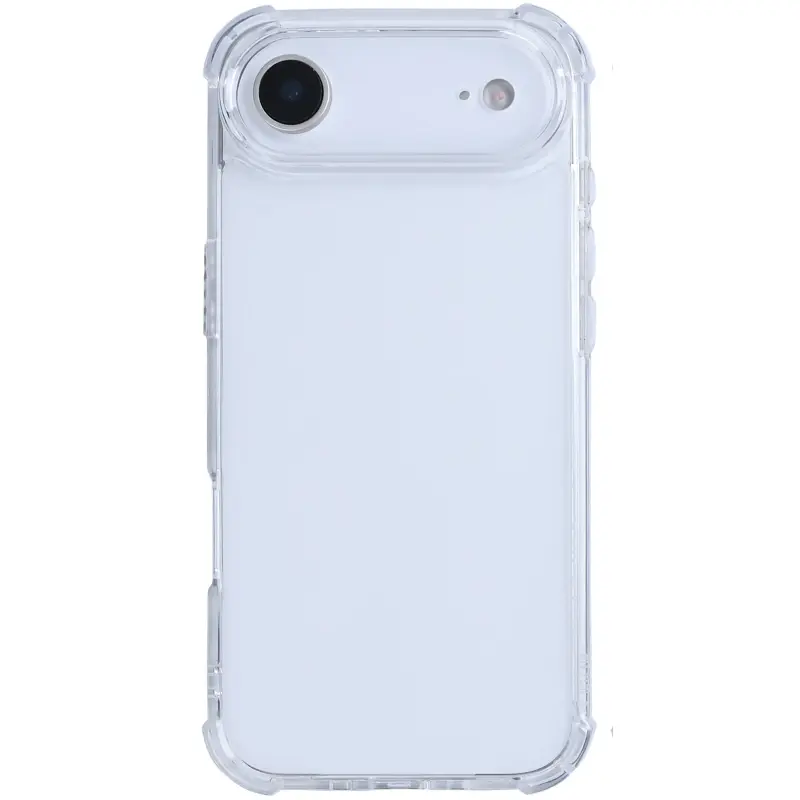 TPU чехол GETMAN Ease logo усиленные углы для Apple iPhone 17 Air (6.5"), Бесцветный (прозрачный) 3, TPU, купить оптом с доставкой