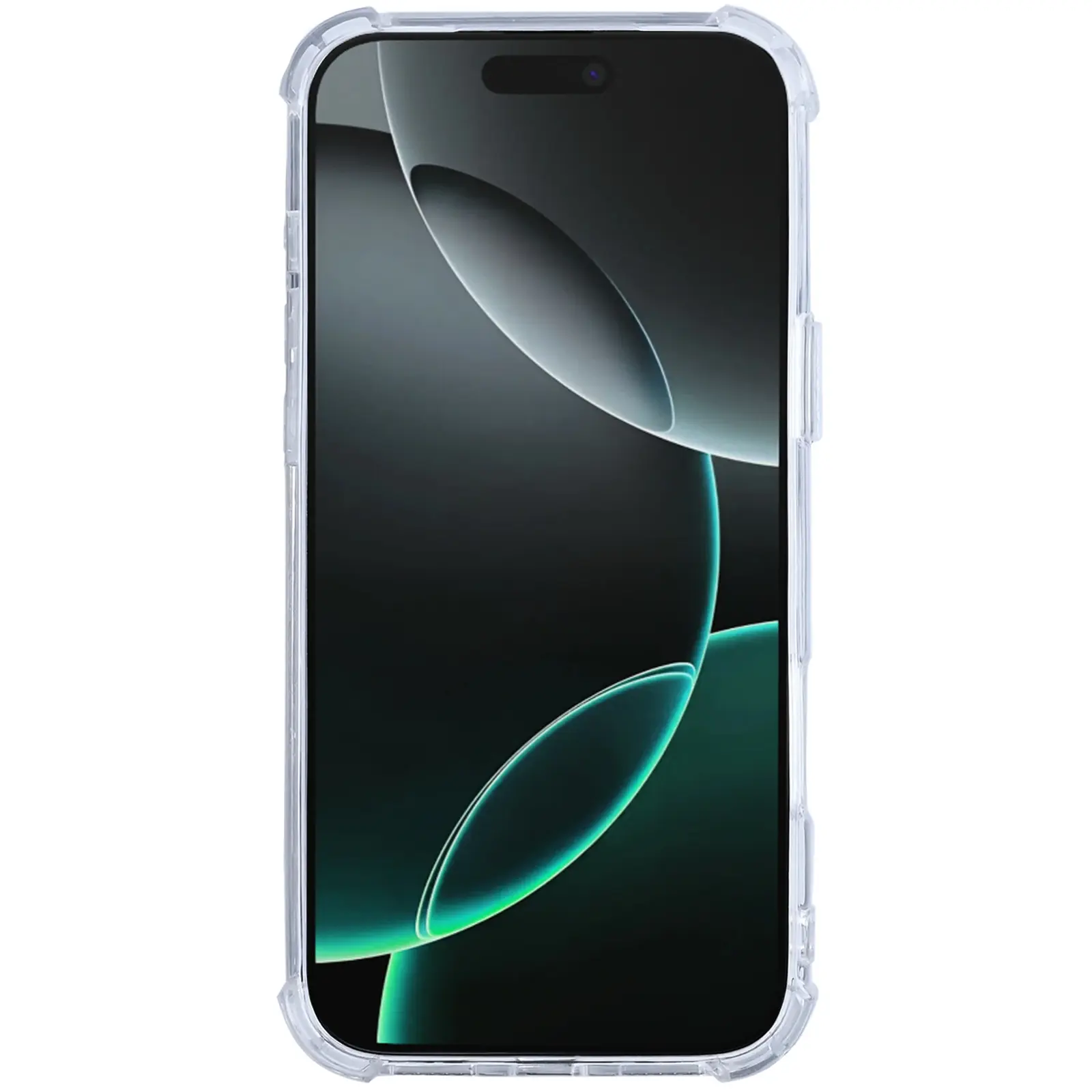 TPU чехол GETMAN Ease logo усиленные углы для Apple iPhone 17 Air (6.5"), Бесцветный (прозрачный) 4, TPU, купить оптом с доставкой