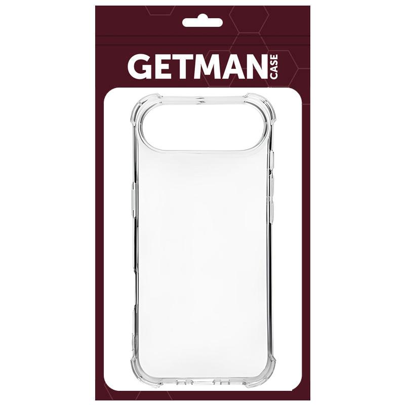 TPU чехол GETMAN Ease logo для Apple iPhone 17 Air (6.5) | Усиленные углы с амортизацией на картинке №8
