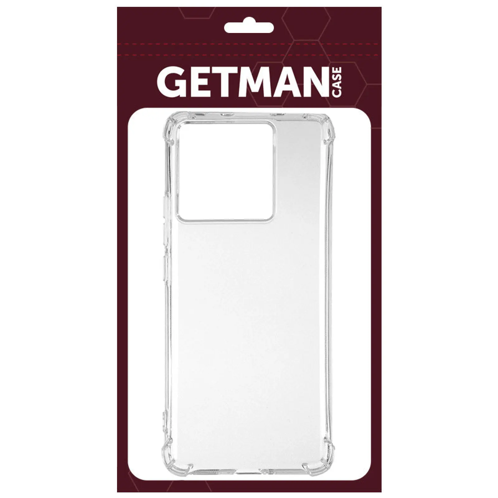 TPU чохол GETMAN Ease logo посилені кути для Xiaomi 17 Pro, Безбарвний (прозорий) 1, TPU, купити оптом з доставкою