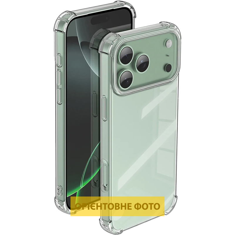 TPU чехол GETMAN Ease logo усиленные углы для Apple iPhone 18 Pro, Бесцветный (прозрачный) 6, TPU, купить оптом с доставкой