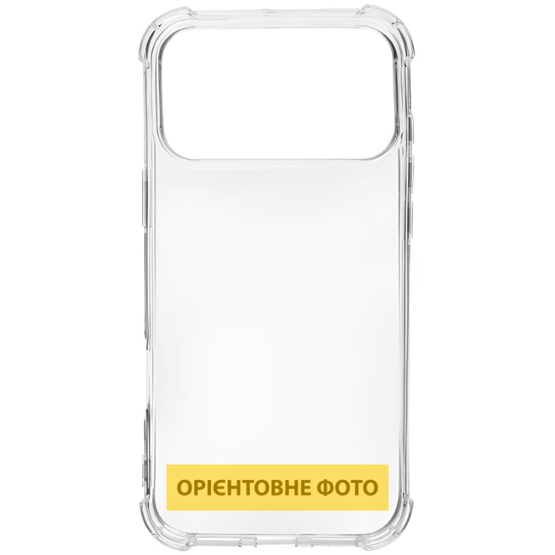 TPU чехол GETMAN Ease logo усиленные углы для Apple iPhone 18 Pro Max, Бесцветный (прозрачный) 1, TPU, купить оптом с доставкой