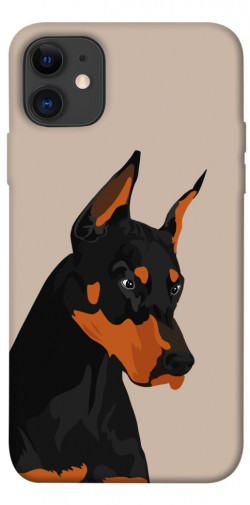 Чехол itsPrint Doberman для Apple iPhone 11 (6.1")