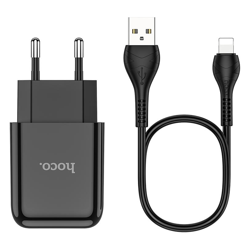 МЗП HOCO N2 (1USB/2.1A) + USB - Lightning дивитися фото №3