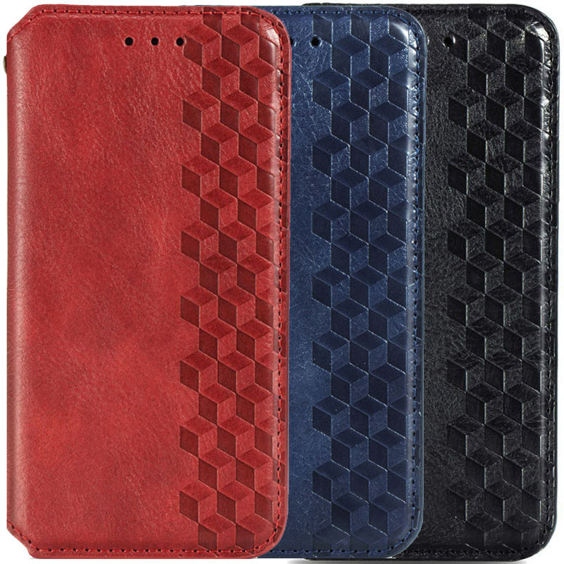 Шкіряний чохол-книжка GETMAN Cubic (PU) для Samsung Galaxy A10s, Штучна шкіра, купити оптом з доставкою
