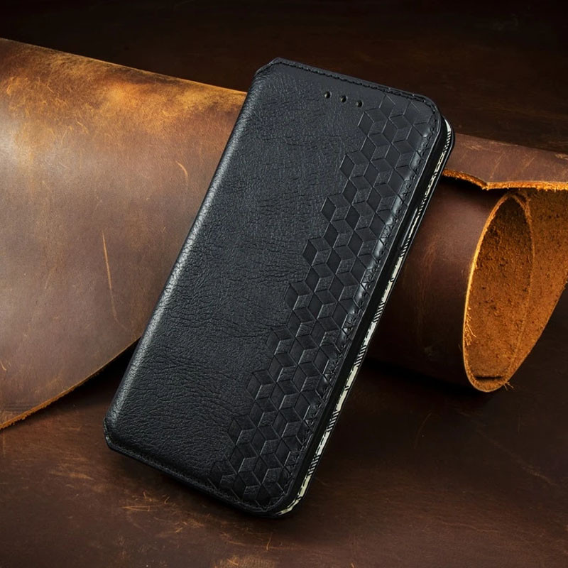 Шкіряний чохол книжка GETMAN Cubic (PU) для Xiaomi Redmi 9A | Фотографія №4 Шкіряний чохол книжка GETMAN Cubic (PU) для Xiaomi Redmi 9A | на малюнкі №4