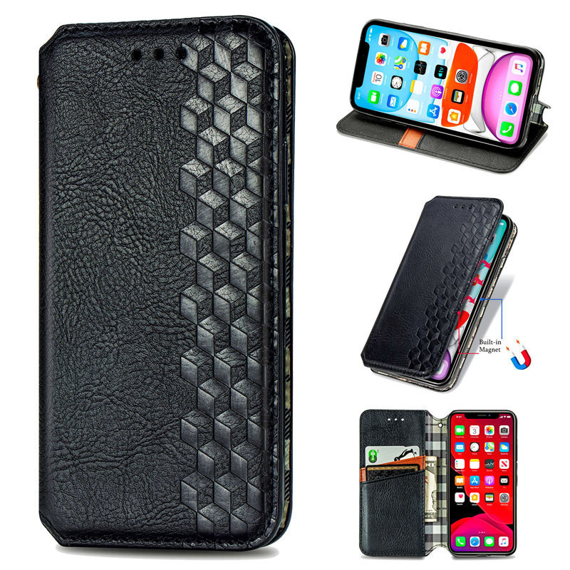 Шкіряний чохол книжка GETMAN Cubic (PU) для Xiaomi Redmi Note 11 (Global) / Note 11S | на малюнкі №3