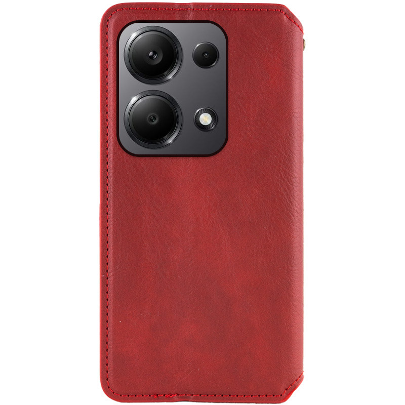 Шкіряний чохол книжка GETMAN Cubic (PU) для Xiaomi Redmi Note 13 5G | Фотографія №3 Шкіряний чохол книжка GETMAN Cubic (PU) для Xiaomi Redmi Note 13 5G | на малюнкі №3