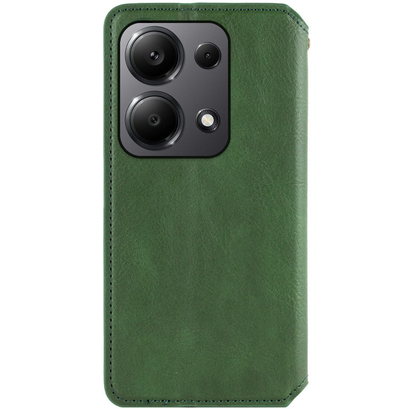 Шкіряний чохол книжка GETMAN Cubic (PU) для Xiaomi Redmi Note 13 Pro 4G | Фотографія №6 Шкіряний чохол книжка GETMAN Cubic (PU) для Xiaomi Redmi Note 13 Pro 4G | на малюнкі №6
