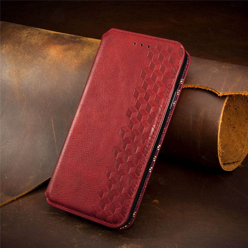 Шкіряний чохол книжка GETMAN Cubic (PU) для Samsung Galaxy A06 | Фотографія №5 Шкіряний чохол книжка GETMAN Cubic (PU) для Samsung Galaxy A06 | на малюнкі №5