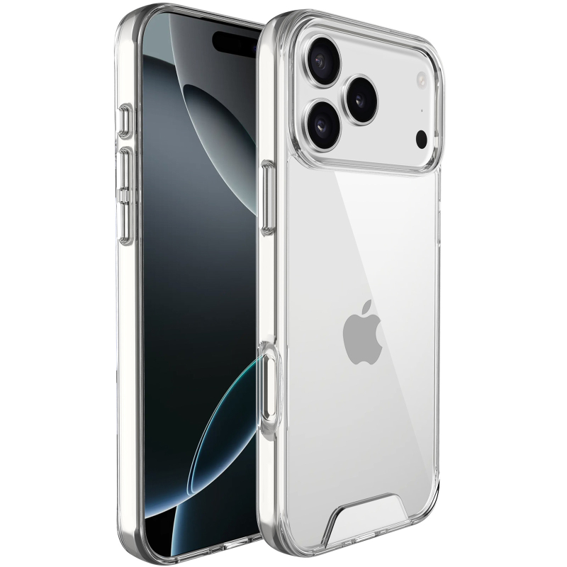 Прозорий чохол Space Case для Apple iPhone 17 Pro Max (6.9) | TPU+PC з посиленими бортами на малюнкі №1