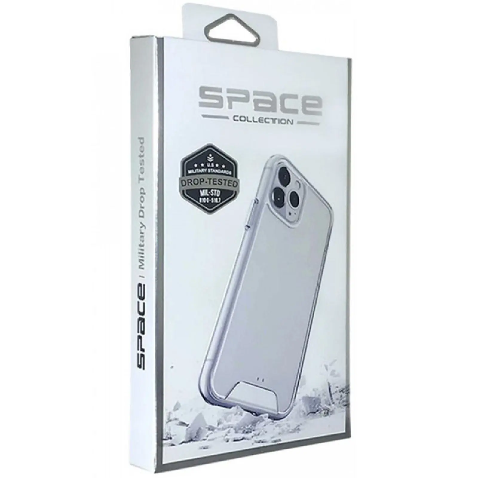 Чехол TPU Space Case transparent для Apple iPhone 17 Pro Max (6.9"), Прозрачный 4, TPU, купить оптом с доставкой