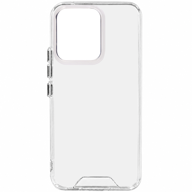 Прозрачный чехол Space Case для Xiaomi Redmi 15C (EU) | TPU+PC с усиленными бортами на картинке №1