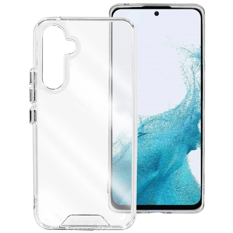 Чехол TPU Space Case transparent для Samsung Galaxy S26 FE / S25 FE, TPU, купить оптом с доставкой
