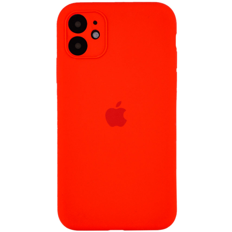 Чехол Silicone Case Full Camera Protective (AA) для Apple iPhone 12 (6.1) на картинке №1