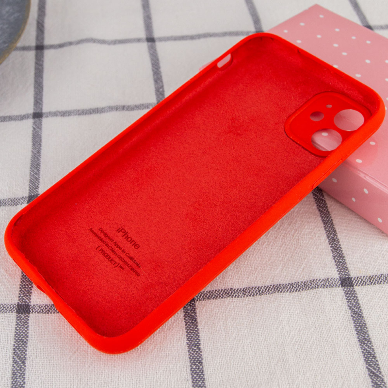 Чехол Silicone Case Full Camera Protective (AA) для Apple iPhone 12 (6.1) на картинке №2