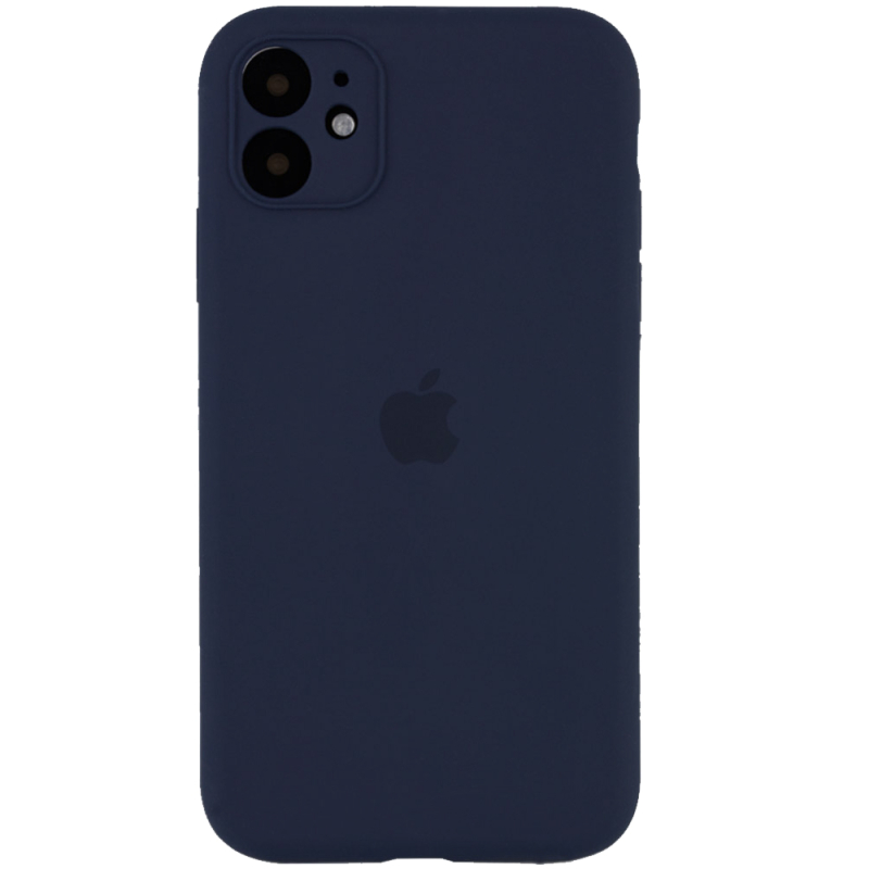 Чехол Silicone Case Full Camera Protective (AA) для Apple iPhone 12 (6.1) на картинке №1