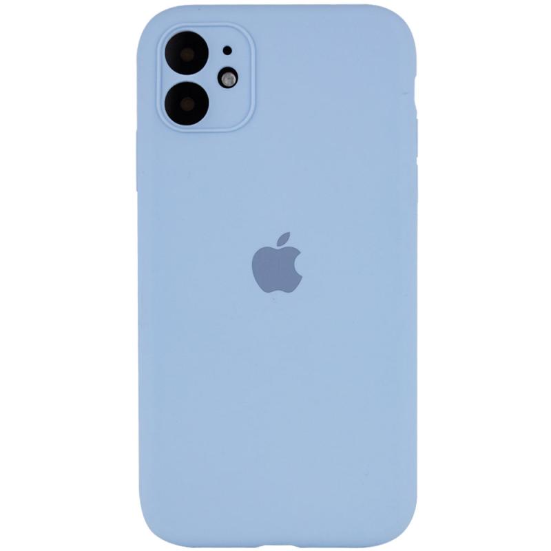 Чехол Silicone Case Full Camera Protective (AA) для Apple iPhone 12 (6.1) на картинке №1
