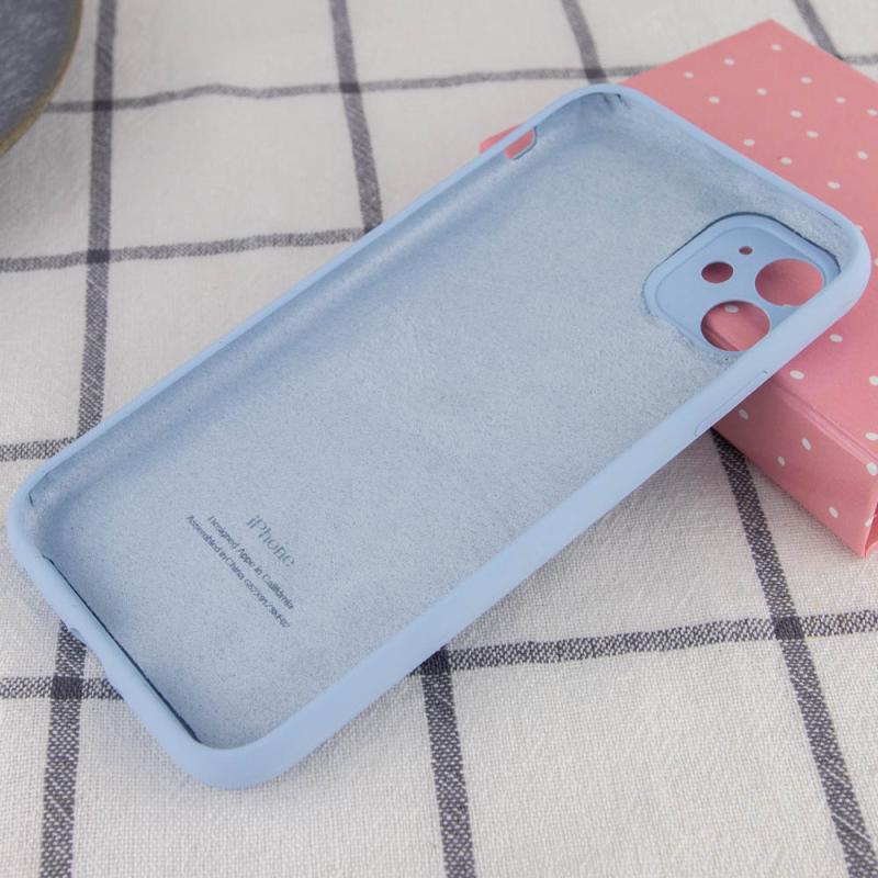 Чехол Silicone Case Full Camera Protective (AA) для Apple iPhone 12 (6.1) на картинке №2