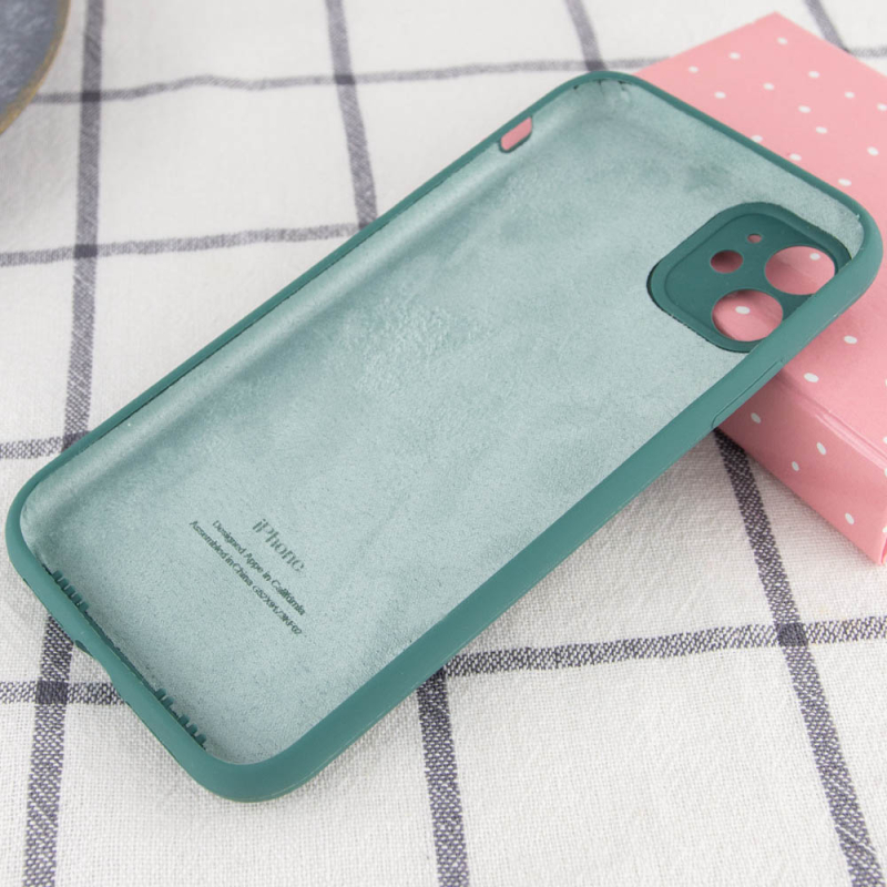Чехол Silicone Case Full Camera Protective (AA) для Apple iPhone 12 (6.1) на картинке №2
