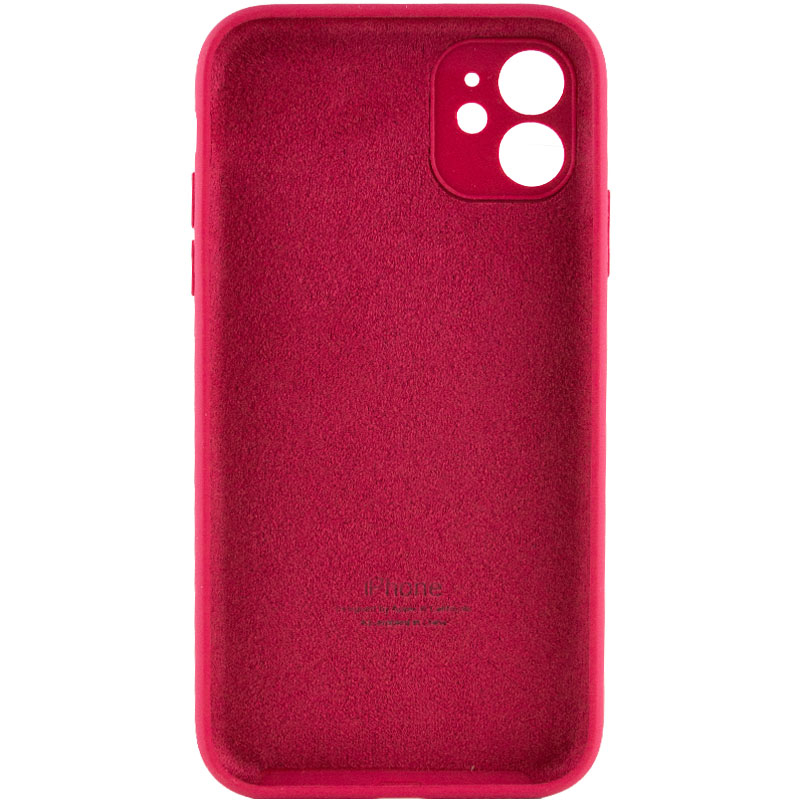 Чехол Silicone Case Full Camera Protective (AA) для Apple iPhone 12 (6.1) на картинке №2