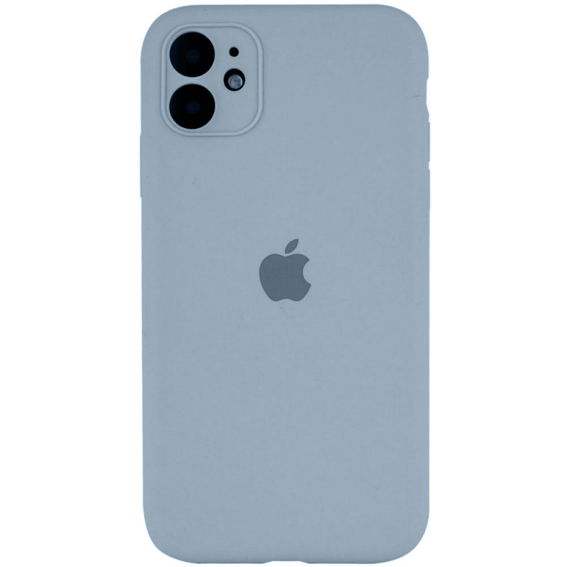 Чехол Silicone Case Full Camera Protective (AA) для Apple iPhone 12 (6.1) на картинке №1