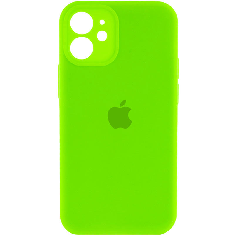Чехол Silicone Case Full Camera Protective (AA) для Apple iPhone 12 (6.1) на картинке №1