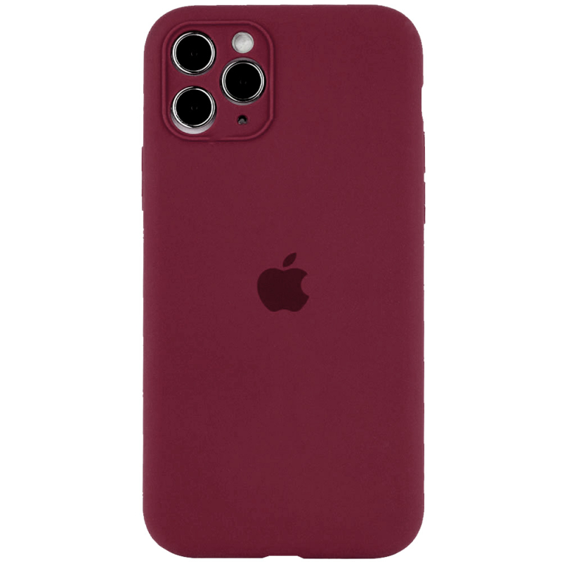 Чехол Silicone Case Full Camera Protective (AA) для Apple iPhone 12 Pro (6.1) на картинке №1